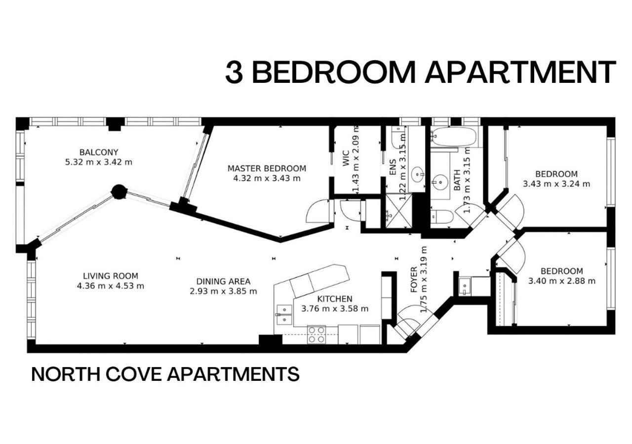 North Cove Waterfront Suites Cairns Habitación foto